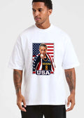 Indiana Fever WNBA USA Female Basketball Player Pointing American Flag shirt