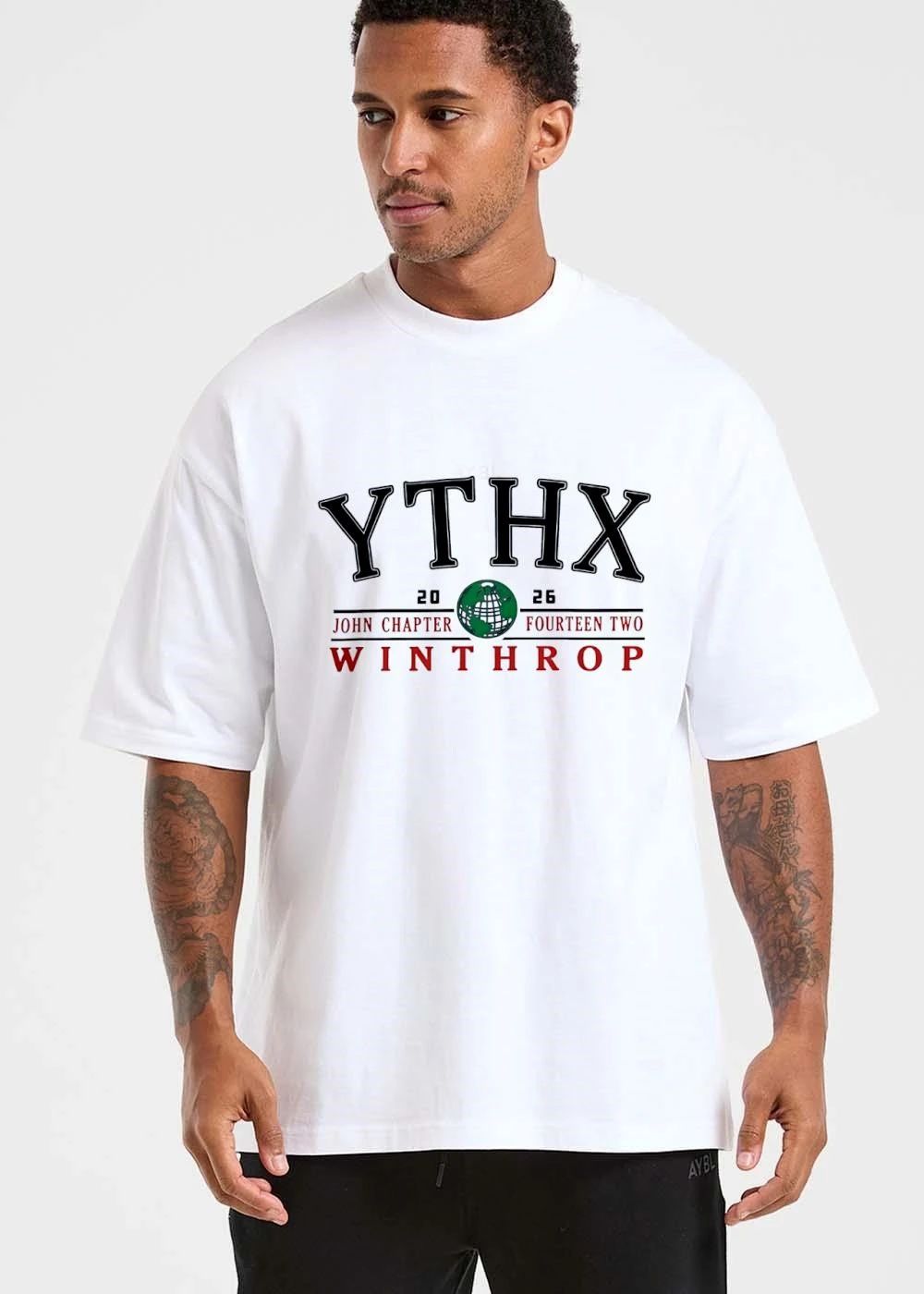 Ythx John Chapter Fourteen Two Winthrop 2026 Green Earth Globe shirt