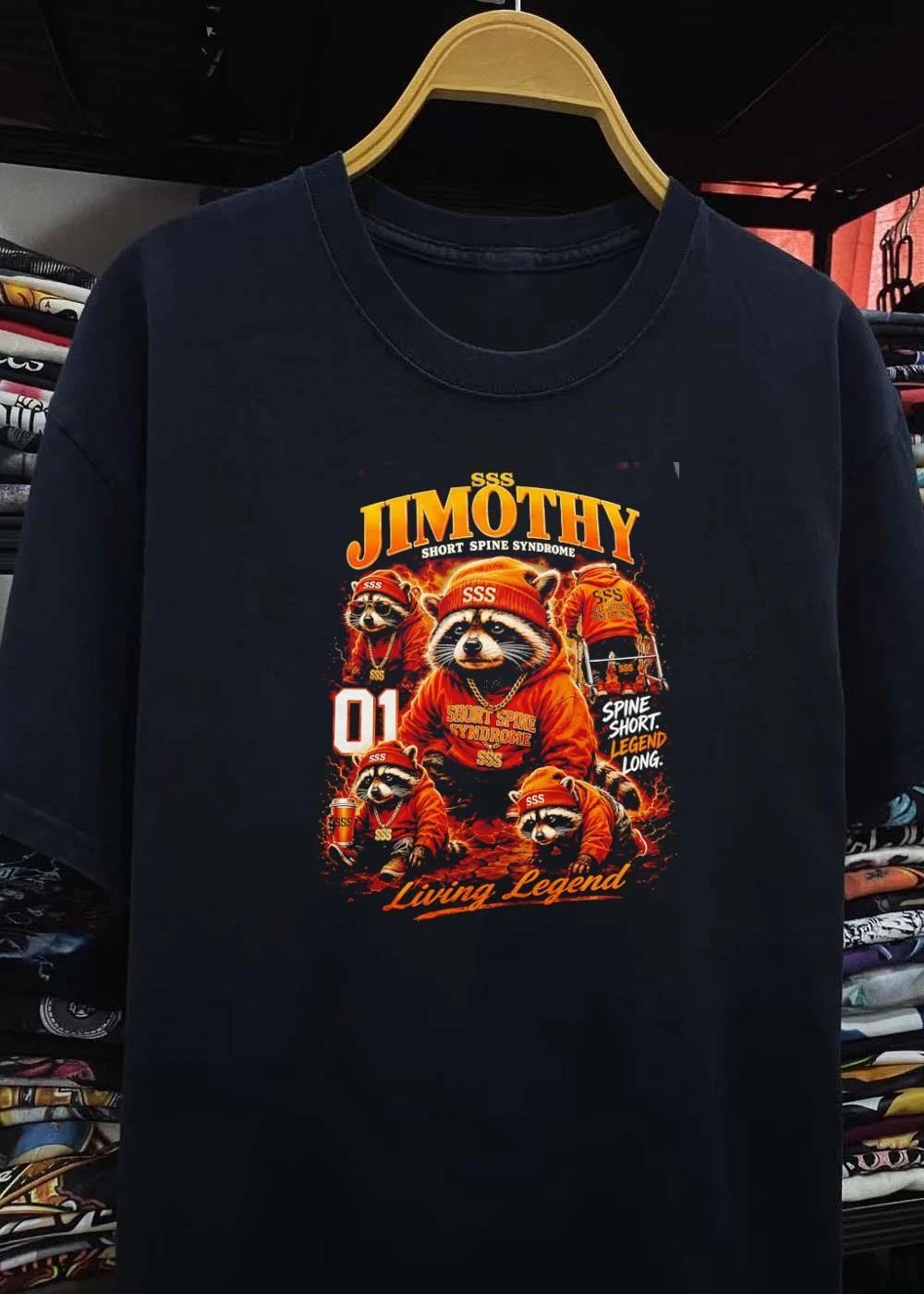 Jimothy Short Spine Syndrome Built Different Optional Legend Living T-Shirt
