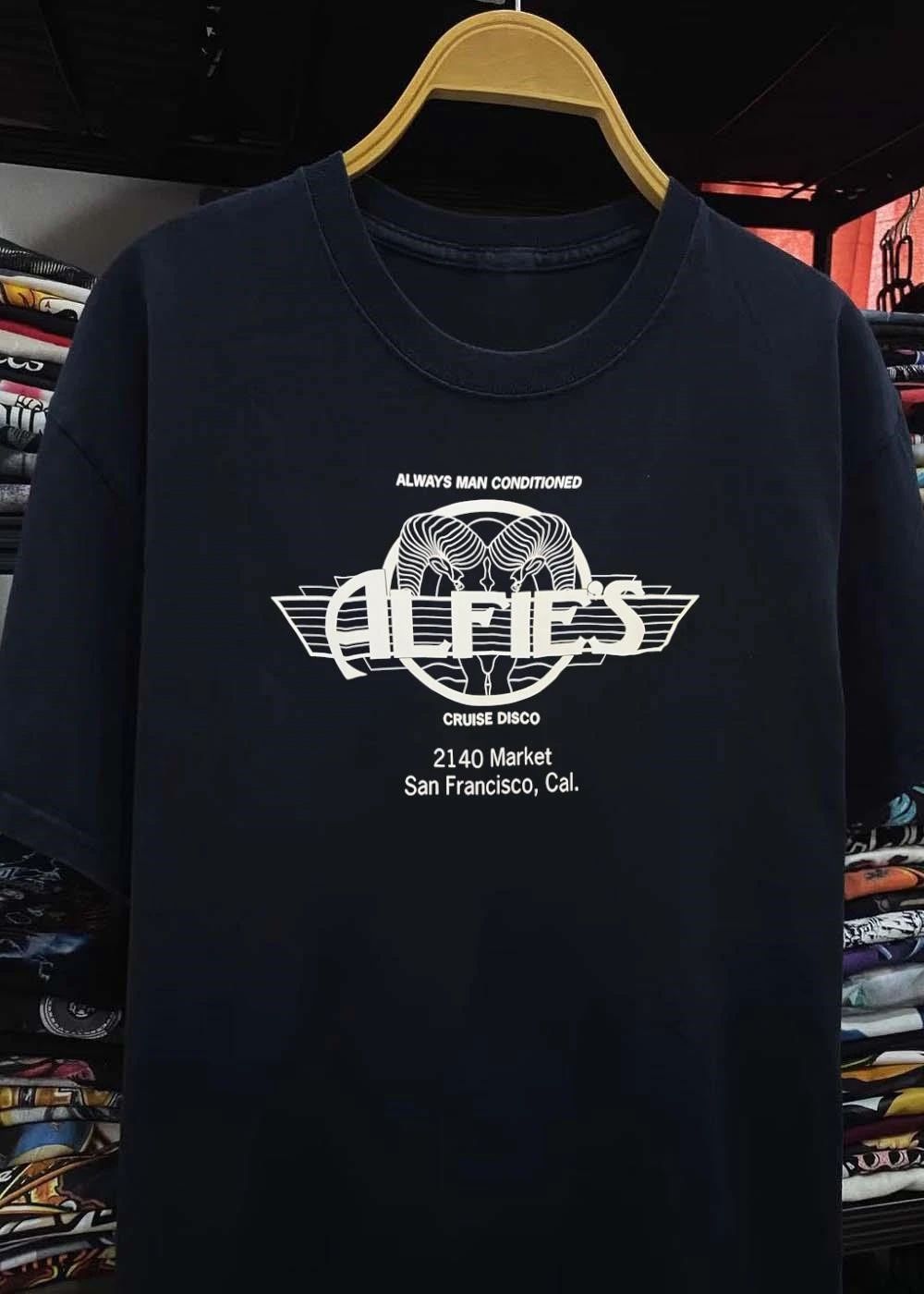 Always Man Conditioned Alfies Cruise Disco 2140 Market San Francisco Cal Shirt
