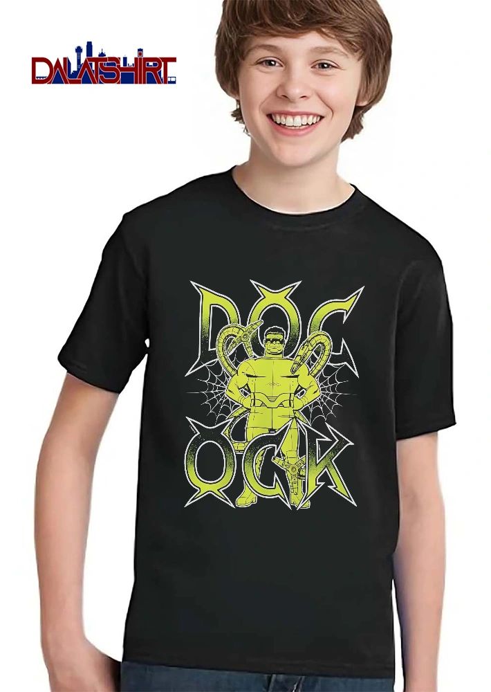 Doc Ock Doctor Octopus Green Villain Mechanical Tentacles Spider Web shirt