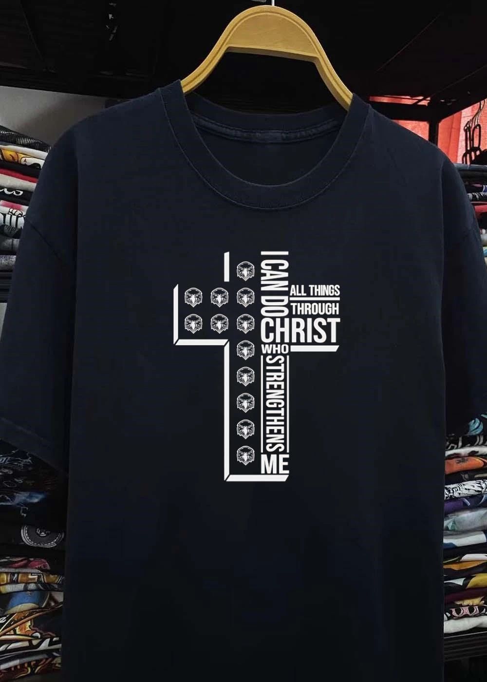 Eagle Cross Religious Faith I Can Do All Things Through Christ Who Strengthens Me shirt