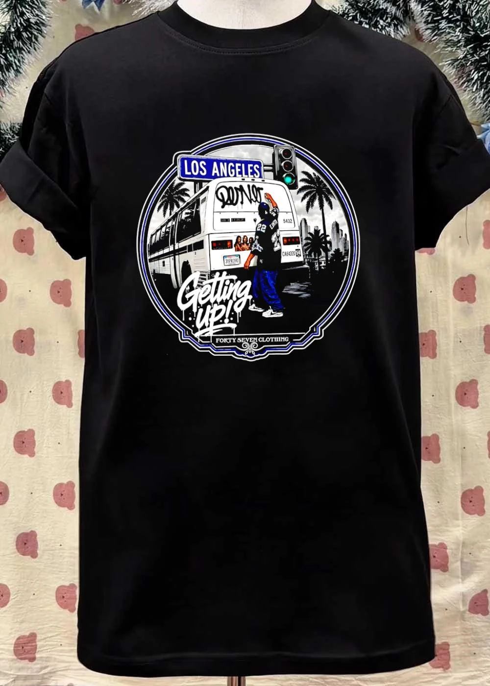 Forty Seven Clothing Graffiti Artist Spray Painting Los Angeles Getting Up shirt