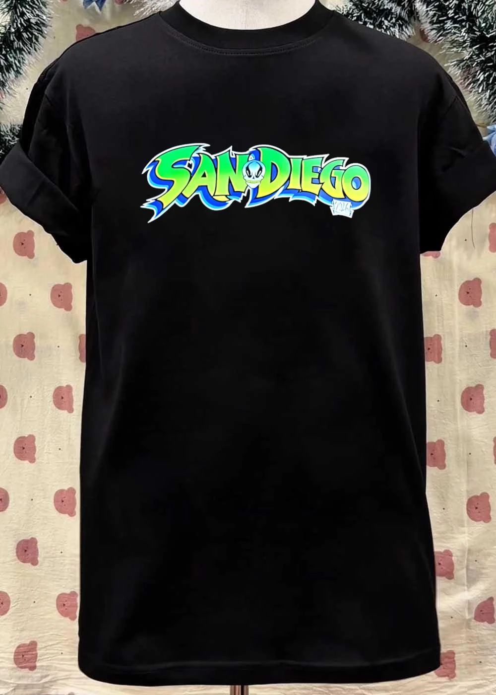 2026 San Diego Skull Graffiti Art Men’s T-Shirt