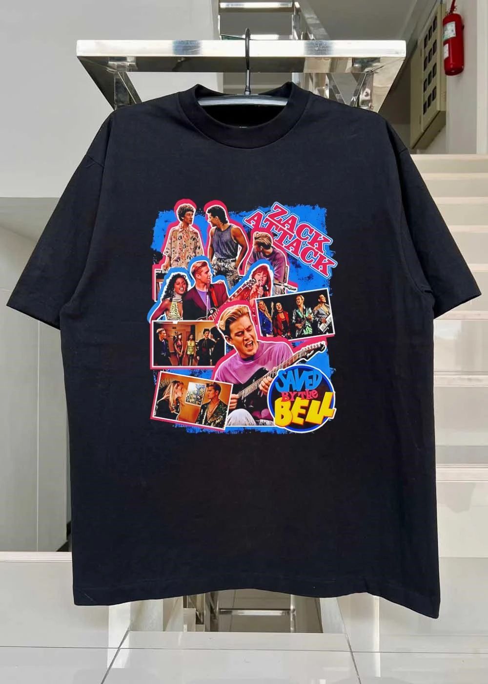 Zack Attack Saved by the Bell Band Concert Vintage Style shirt