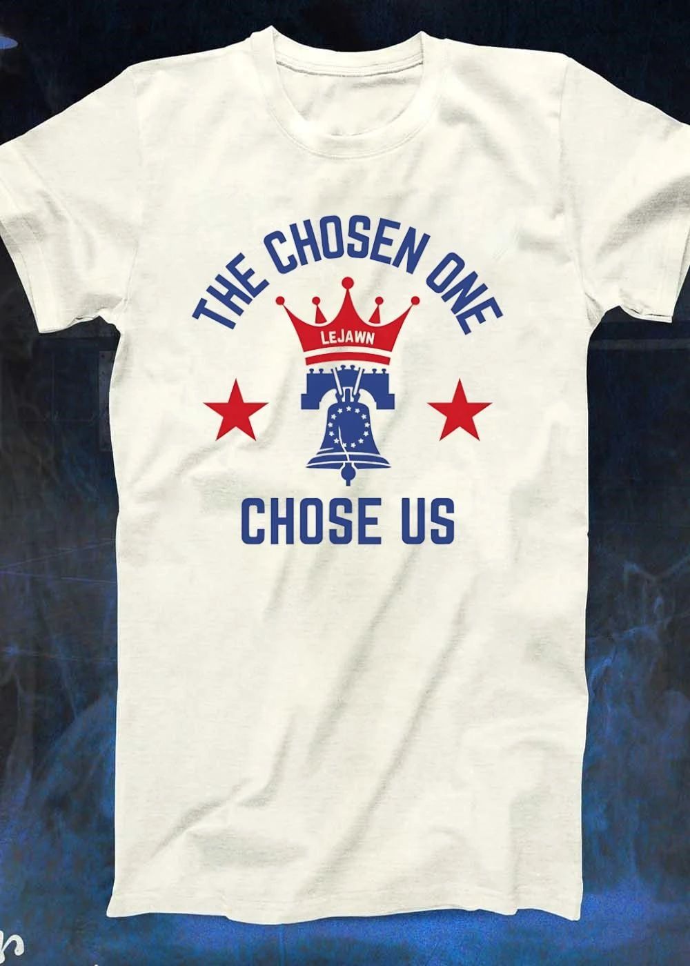The Chosen One Chose Us Lejawn Bell Crown Stars Patriotic shirt