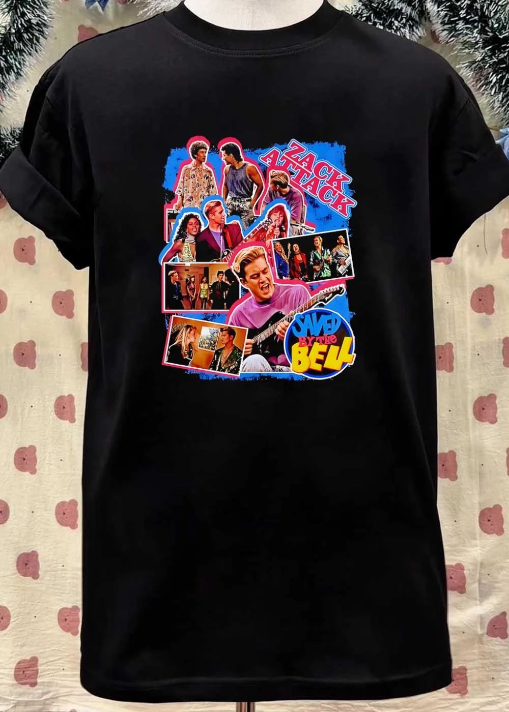 Zack Attack Saved by the Bell Band Concert Vintage Style shirt