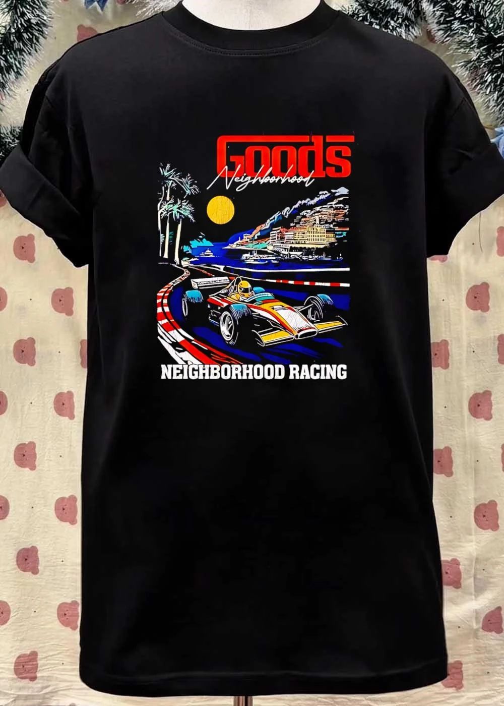 Goods Neighborhood Racing Formula One Driver Driving Monaco Coastal T-Shirt
