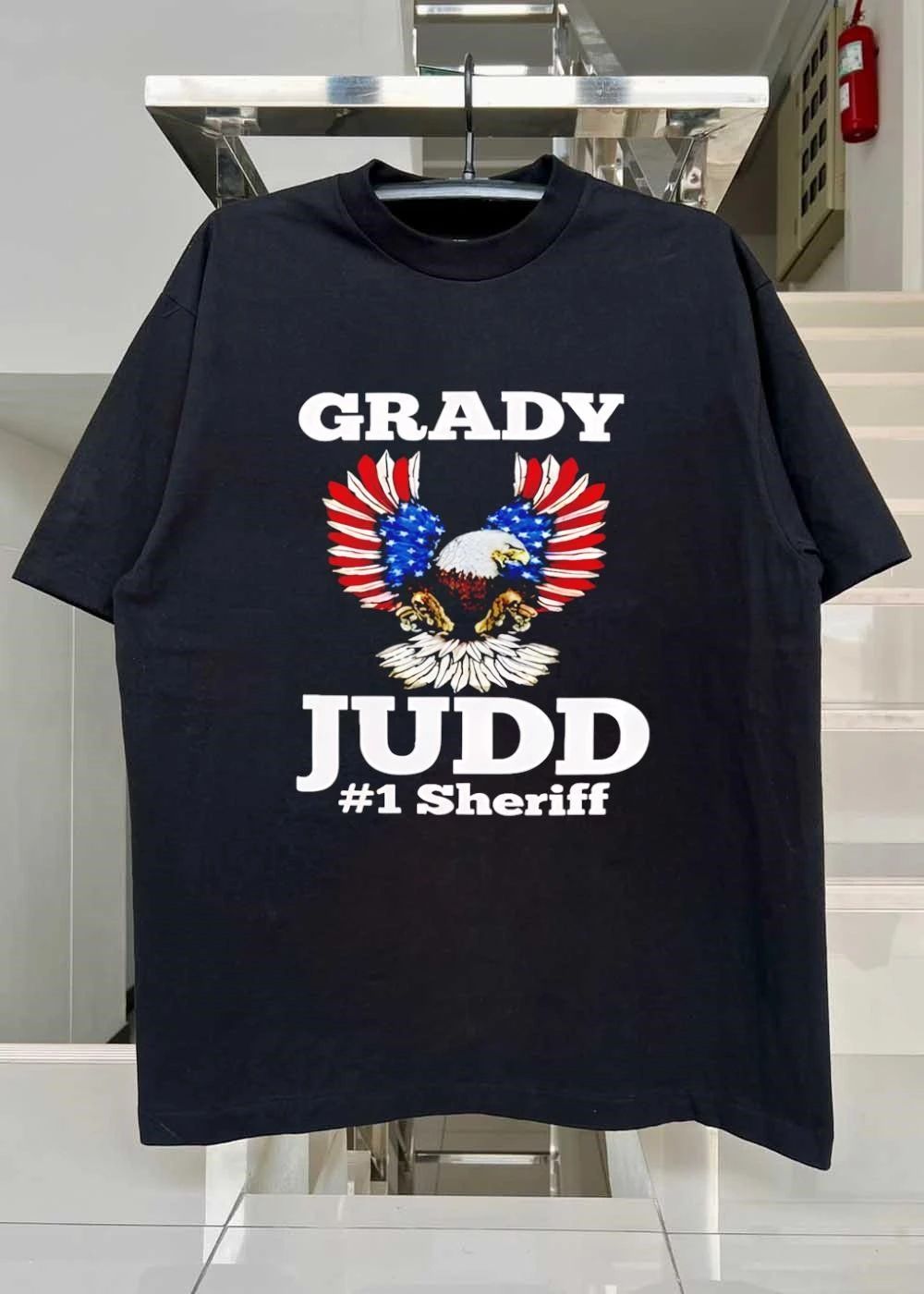 #1 Sheriff Grady Judd Patriotic Eagle T-Shirt