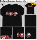 49ERS Barbell San Francisco Football Weightlifting Spirit Of True Champions Shirt