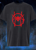Red Spider Demon Logo Gothic Art Apparel T-Shirt