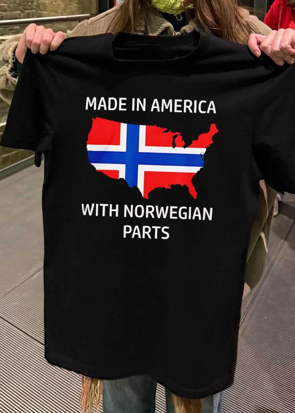 Made in America with Norwegian Parts T-Shirt