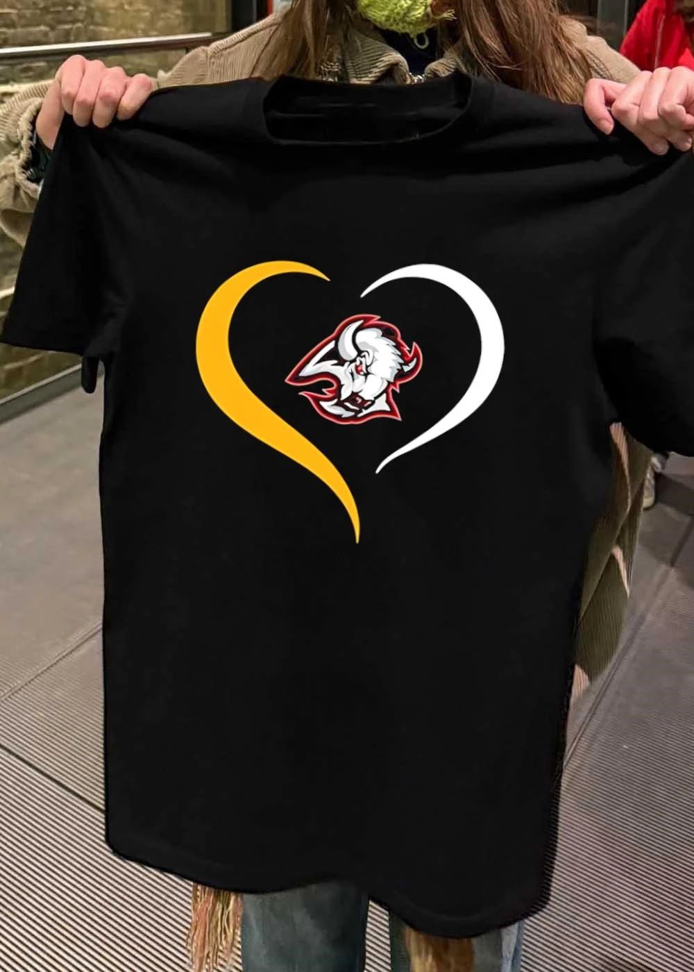 Buffalo Heart Logo Heart Buffalo Shirt