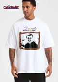 Where You Are Colorful Stars Wooden Branch Frame Smiling Boy Halftone Photo shirt