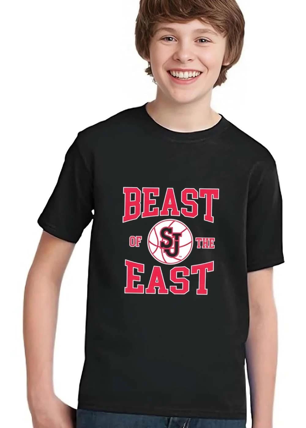 St Johns Red Storm NCAA Beast Of The East Sj Monogram Basketball Logo shirt