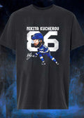 Kucherov Signature Nikita Kucherov 86 Tampa Bay Lightning T-Shirt