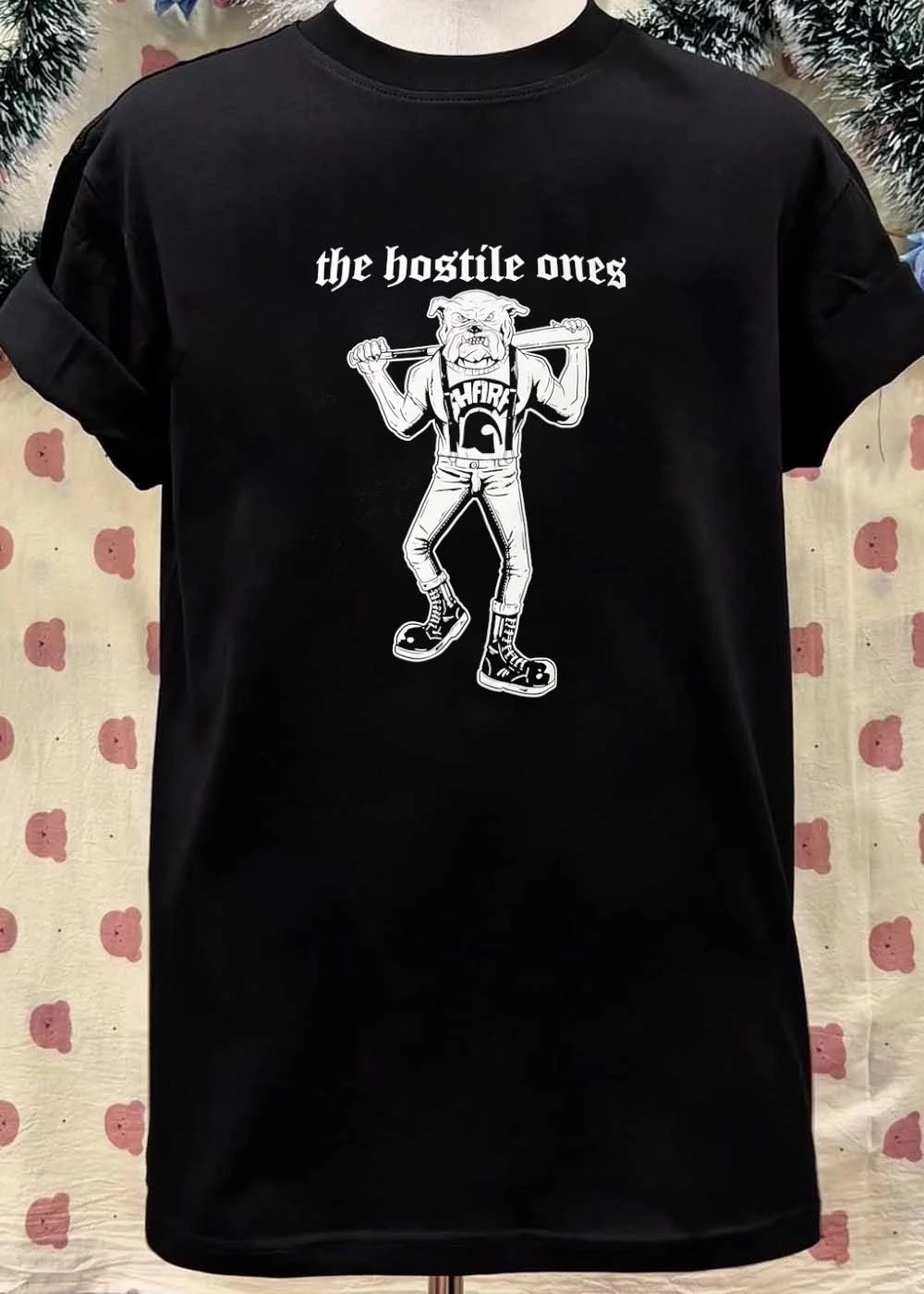 The Hostile Ones Bulldog with Baseball Bat Shirt