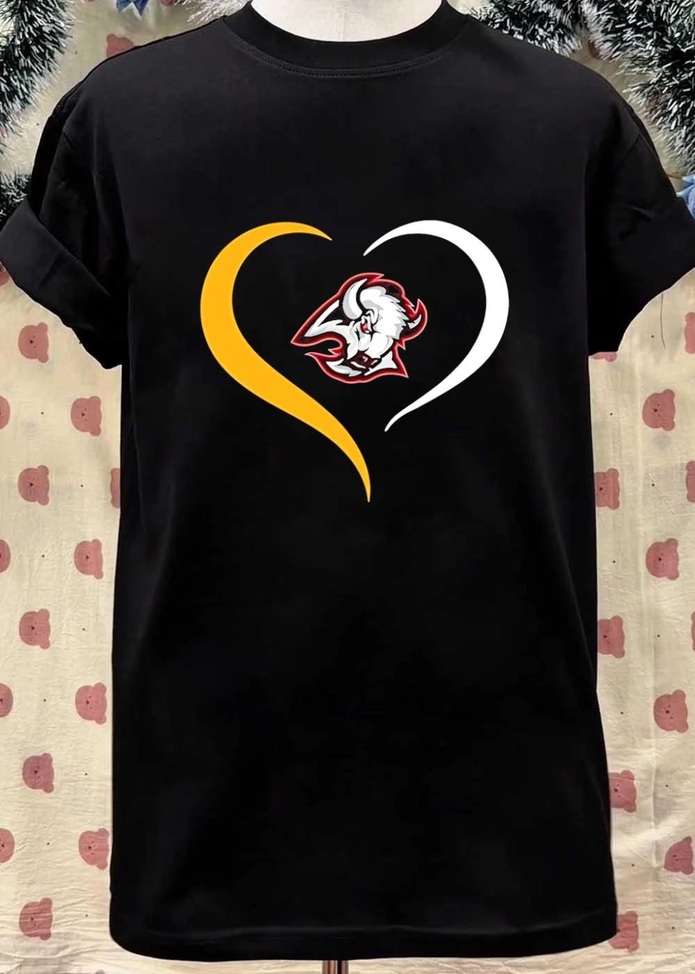 Buffalo Heart Logo Heart Buffalo Shirt