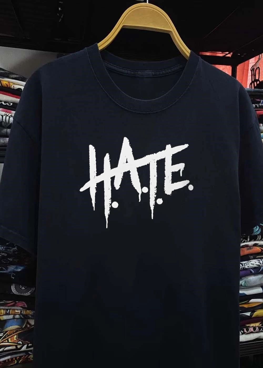 Hate Logo Drip Graphic Unisex shirt