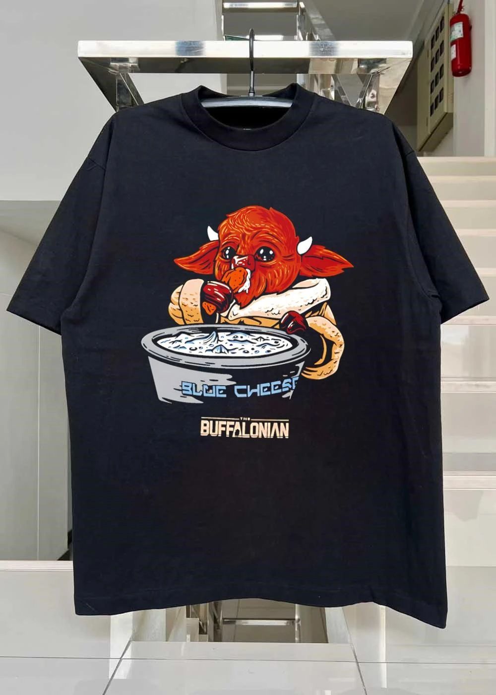 The Buffalonian Eating Blue Cheese shirt