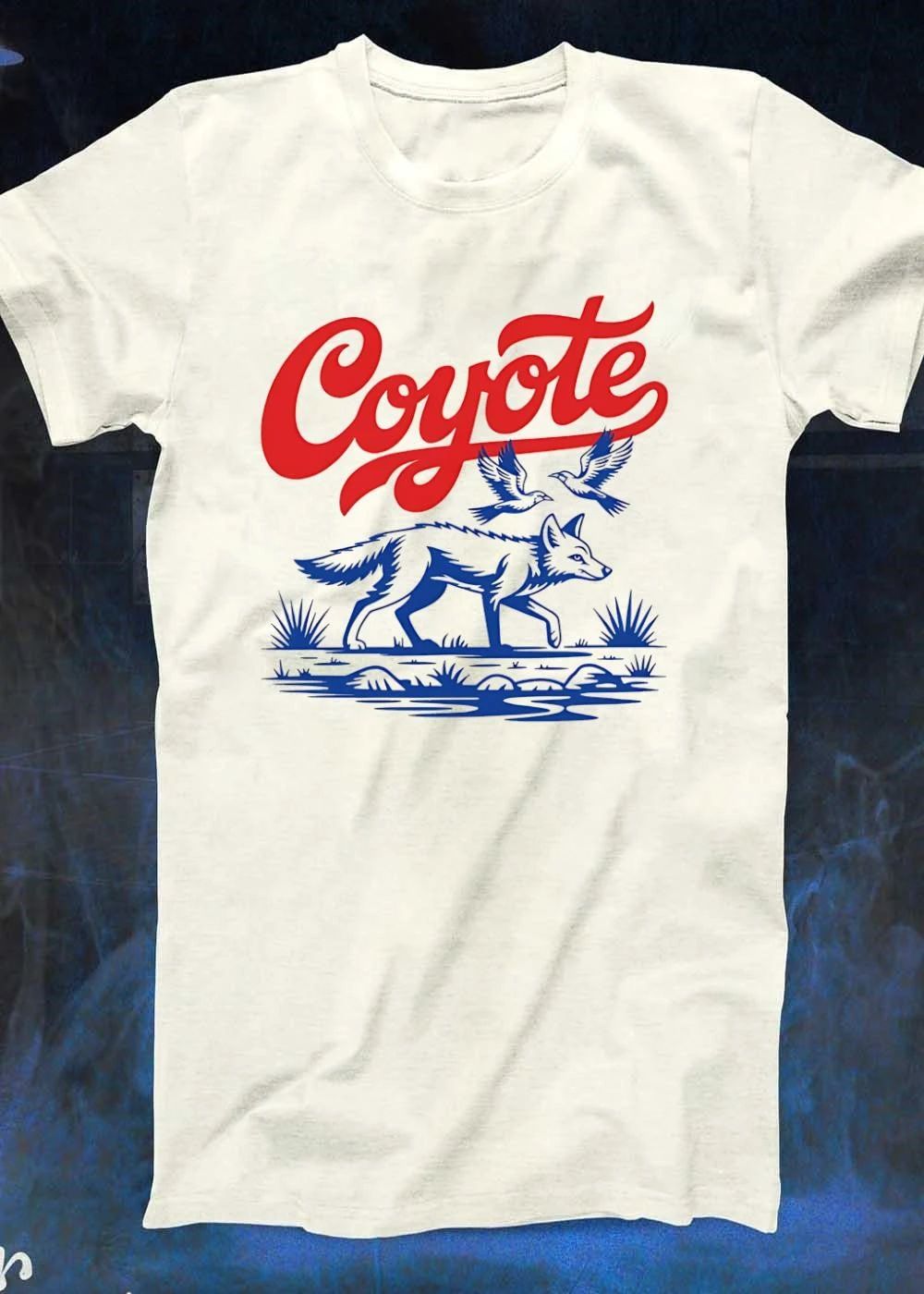 Coyote Wild Western Desert T-Shirt
