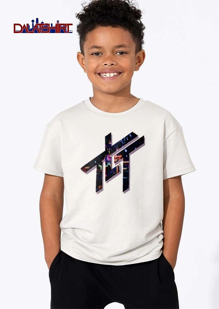 Living Tombstone Monogram Logo Stage Lights Photo 3d Purple Shadow shirt
