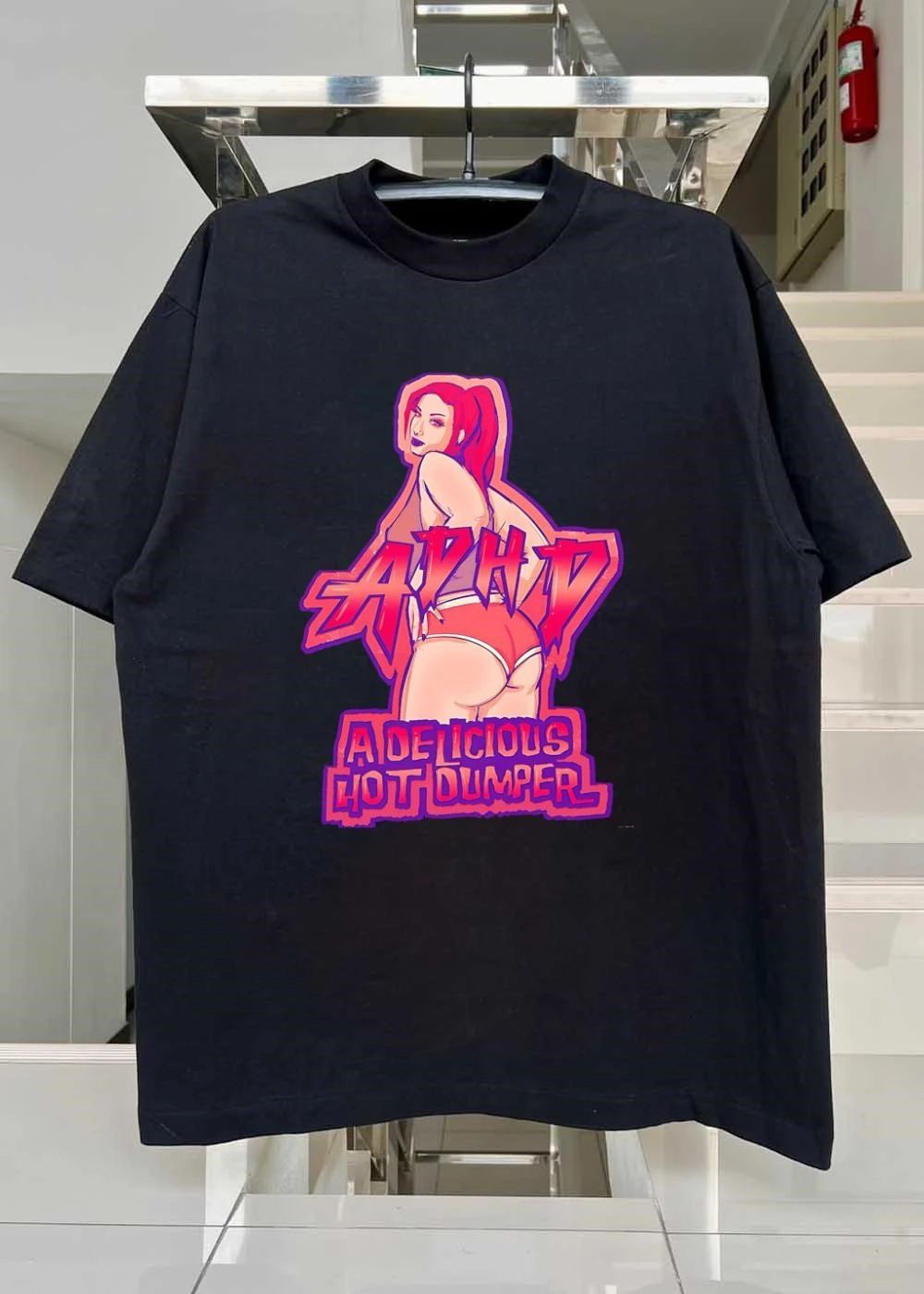 A Delicious Hot Dumper ADHD T-Shirt