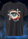 Trust and Loyalty Eye with Religious Crosses shirt