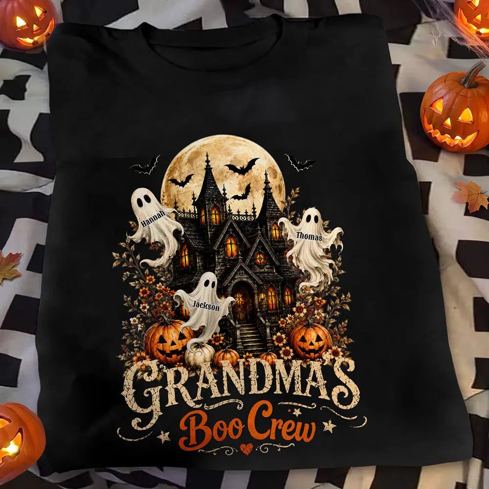 Grandma's Boo Crew - Personalized T Shirt