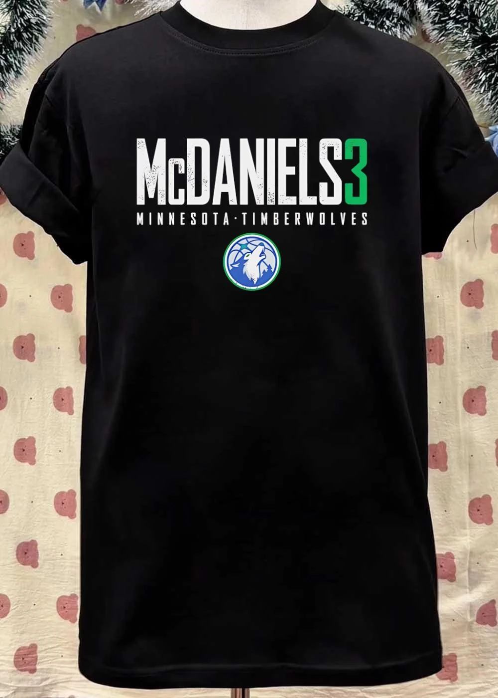 Minnesota Timberwolves McDaniels 3 Basketball shirt