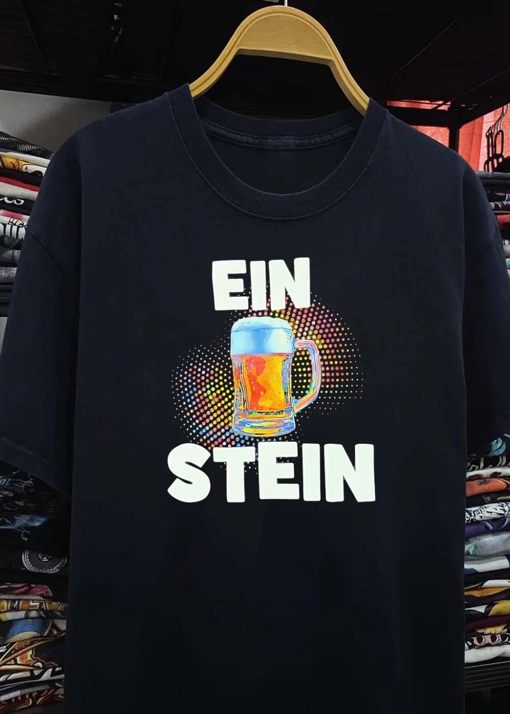 Funny German Beer Pun Ein Stein Glass Gift T-Shirt