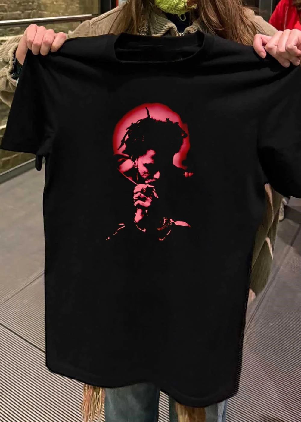 JID Performing and Holding Microphone shirt