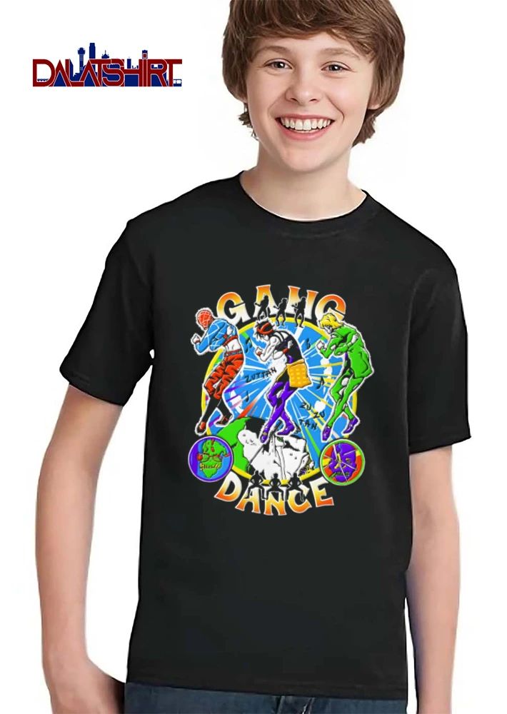 Gang Dance Anime Characters Performing Torture Head Circle shirt