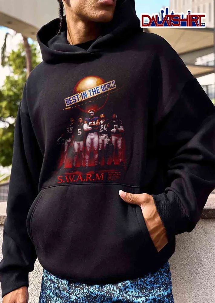 Swarm In The World Will Anderson Jr Derek Stingley Roster Five Football Players Planet Earth shirt