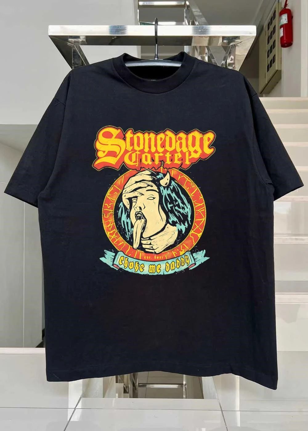Stonedage Cartel Choke Me Daddy Devil Woman shirt