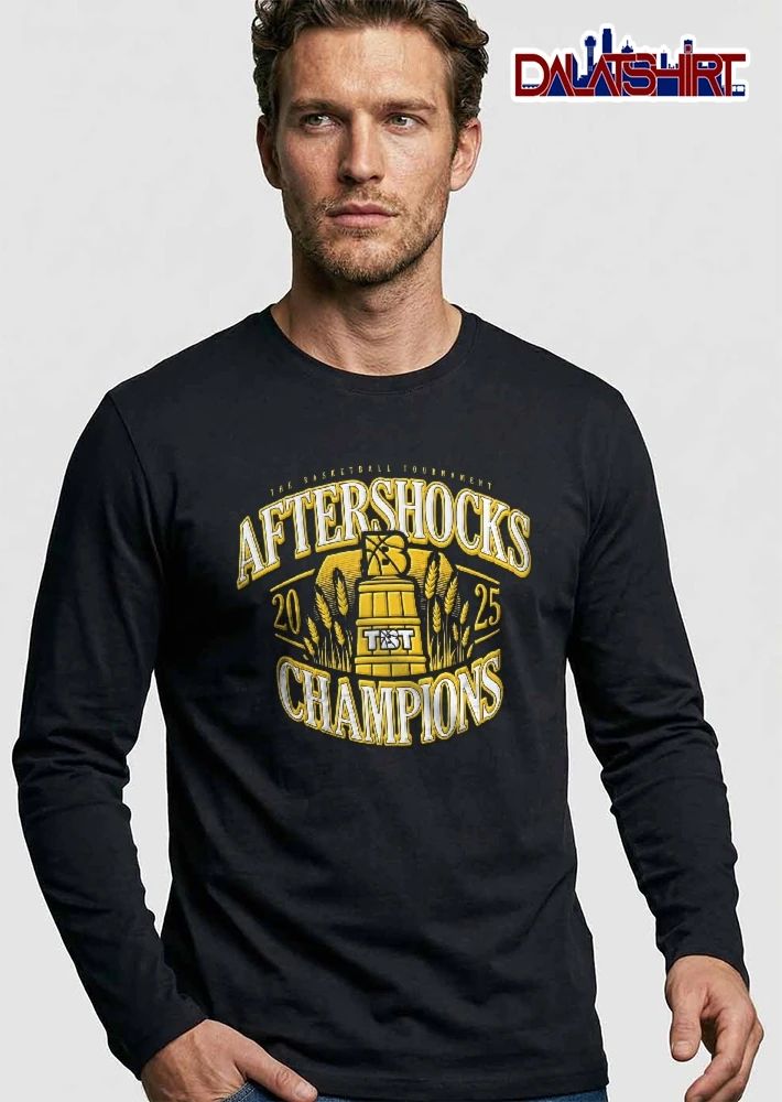 The Basketball Tournament Aftershocks Tbt Champions 2025 Trophy Wheat Stalks shirt