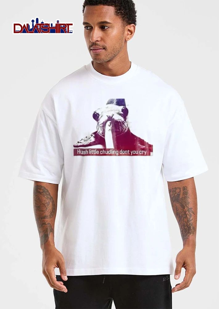 Hush Little Chudling Dont You Cry Seal Shushing Finger Photo Overlay shirt