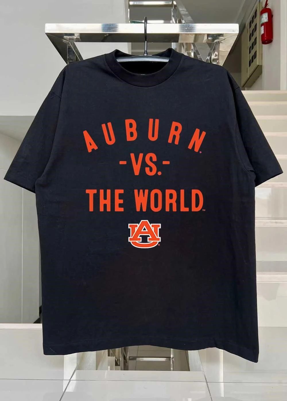 Auburn Apparel Auburn vs the World Team Logo shirt
