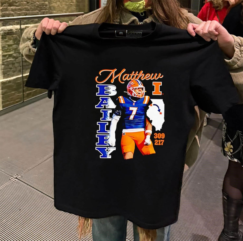 Matthew Bailey Illinois 309 217 Fighting Illini shirt