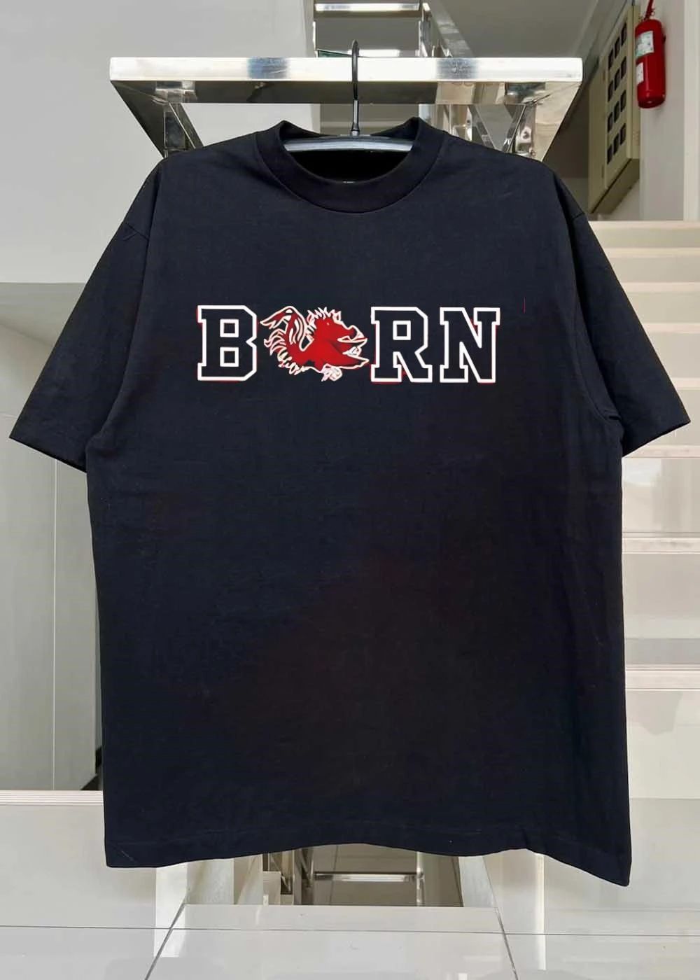 Boar Athletics Born to Run Razorback Shirt