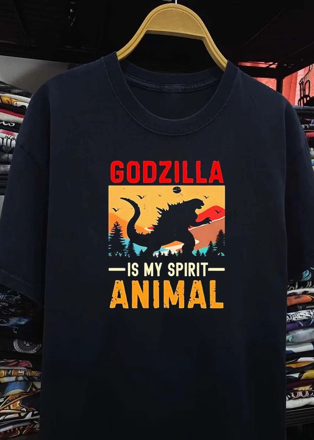 Godzilla Apparel Godzilla Is My Spirit Animal T-Shirt