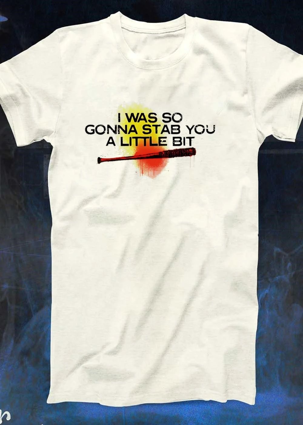 I Was So Gonna Stab You a Little Bit Baseball Bat shirt