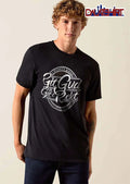 Eighty Sixed Git Gud Or Rekt Distressed Script Cursive Circular Badge shirt