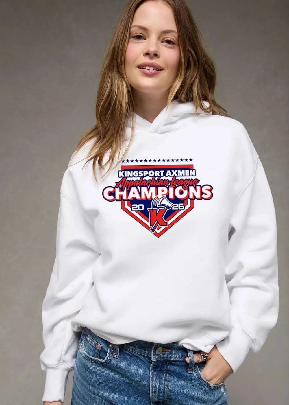 Kingsport Axmen Appalachian League Champions 2026 Home Plate Shield Stars Axe K Logo shirt