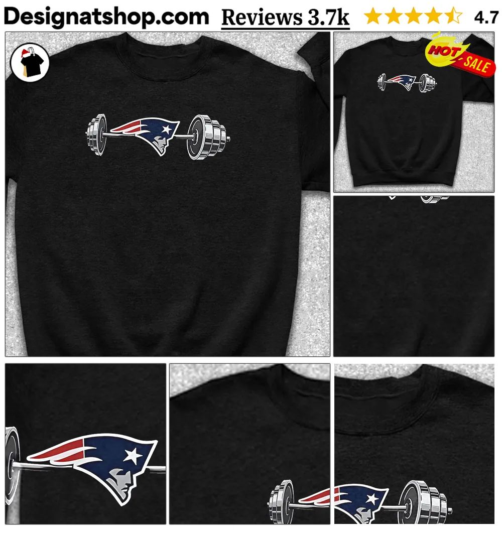 Patriots Barbell New England Football Weightlifting Spirit Of True Champions shirt