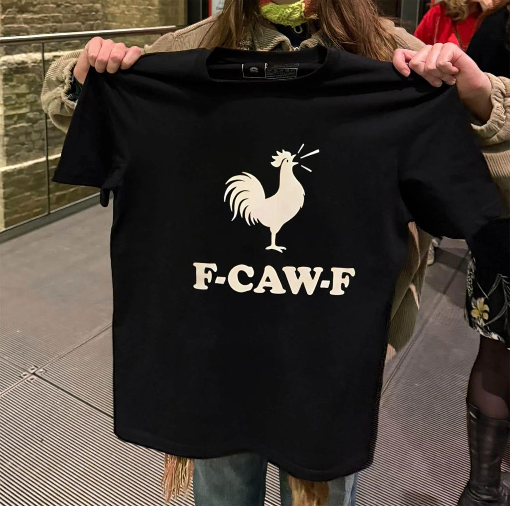 Awesome Rooster Crowing F-CAW-F shirt