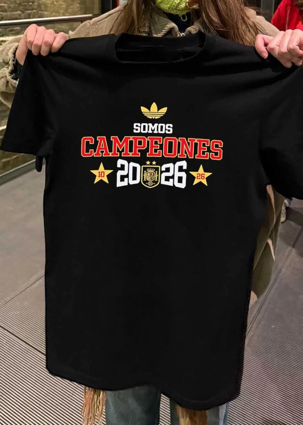 Spain Soccer Apparel Somos Campeones 20 26 Shirt