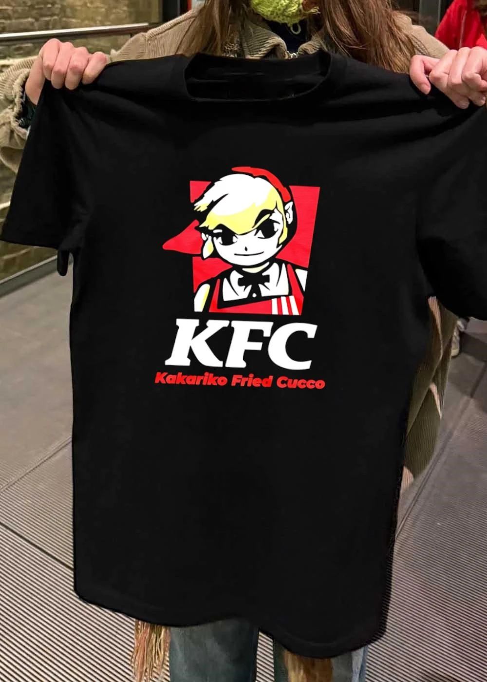 Link Selling Kakariko Fried Cucco KFC T-Shirt