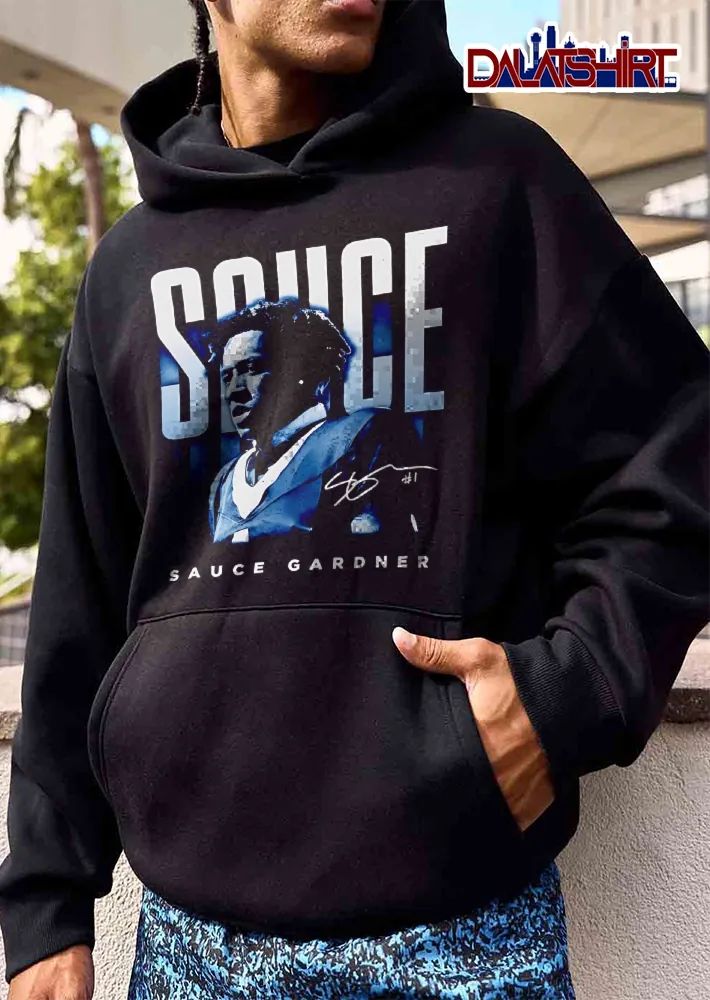 Sauce Gardner Player Monochrome Dark Portrait Signature shirt