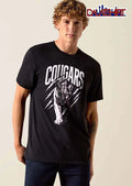 Cougars Distressed Stalking Mountain Lion Claw Scratch Marks shirt